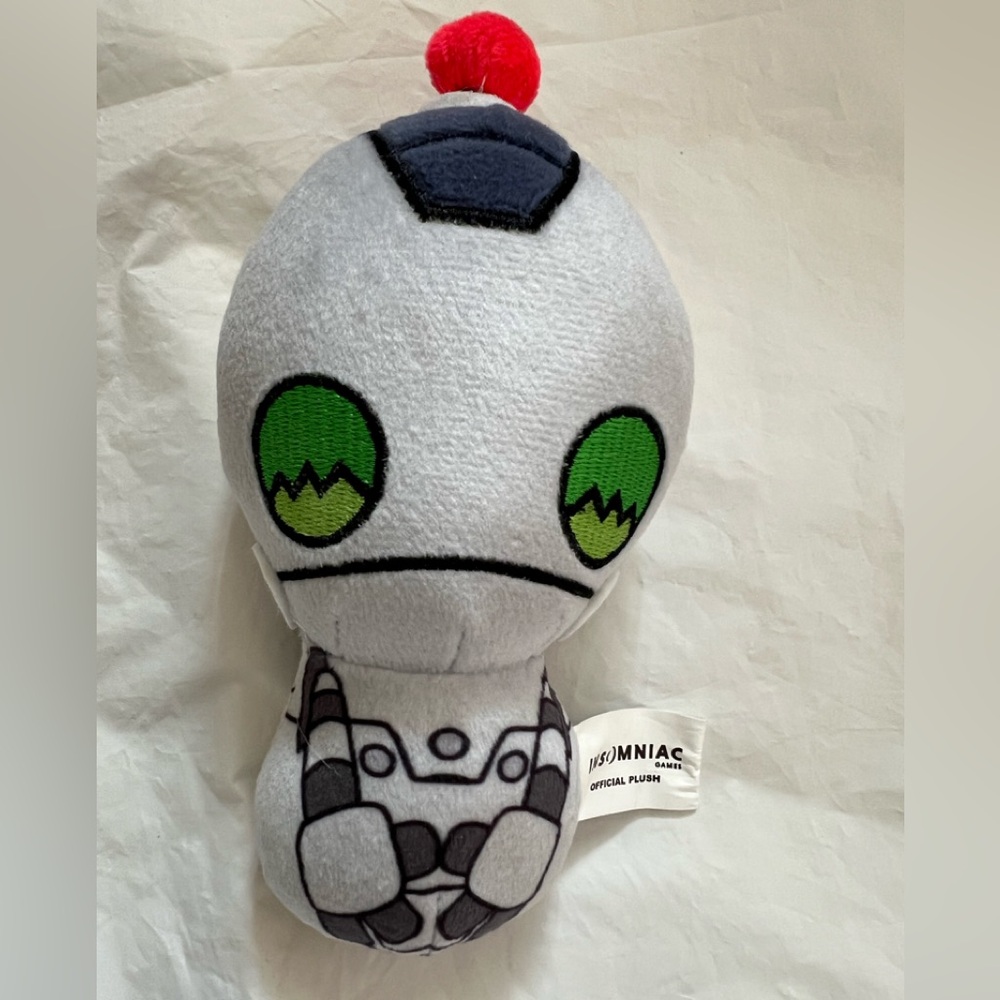 Ratchet And Clank (Clank) Plush Figure Insomniac Games - Pre-owned, 2017 RARE